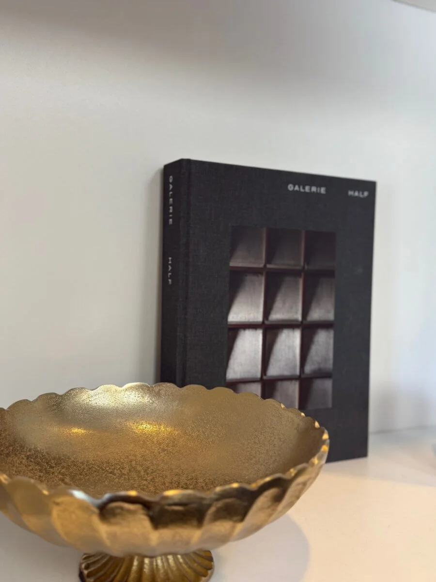 Burien Dental Gold Bowl & Art Book Display